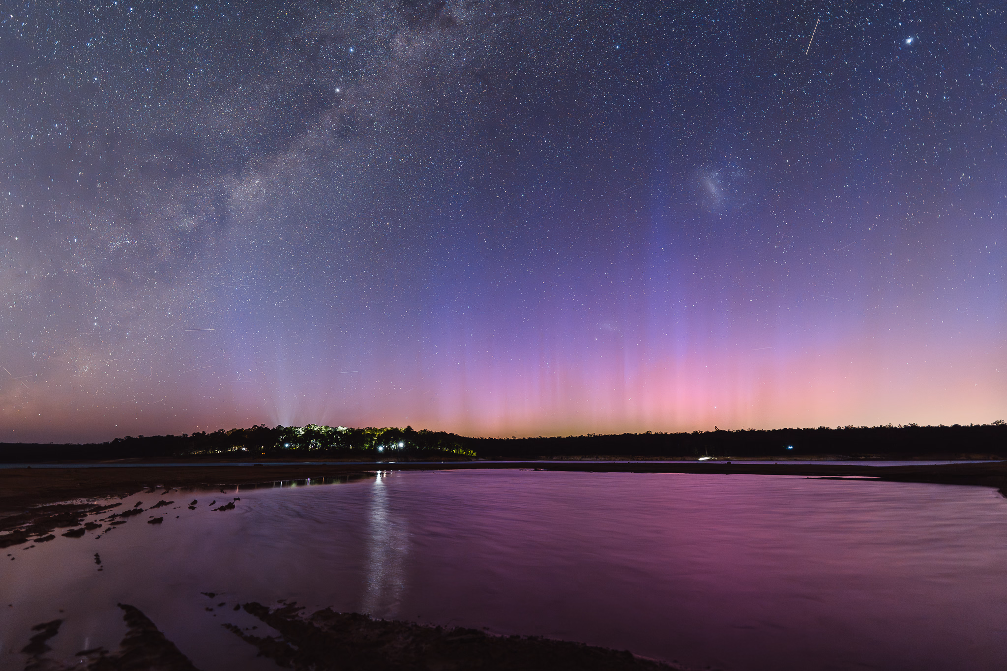 Chasing the Southern Lights