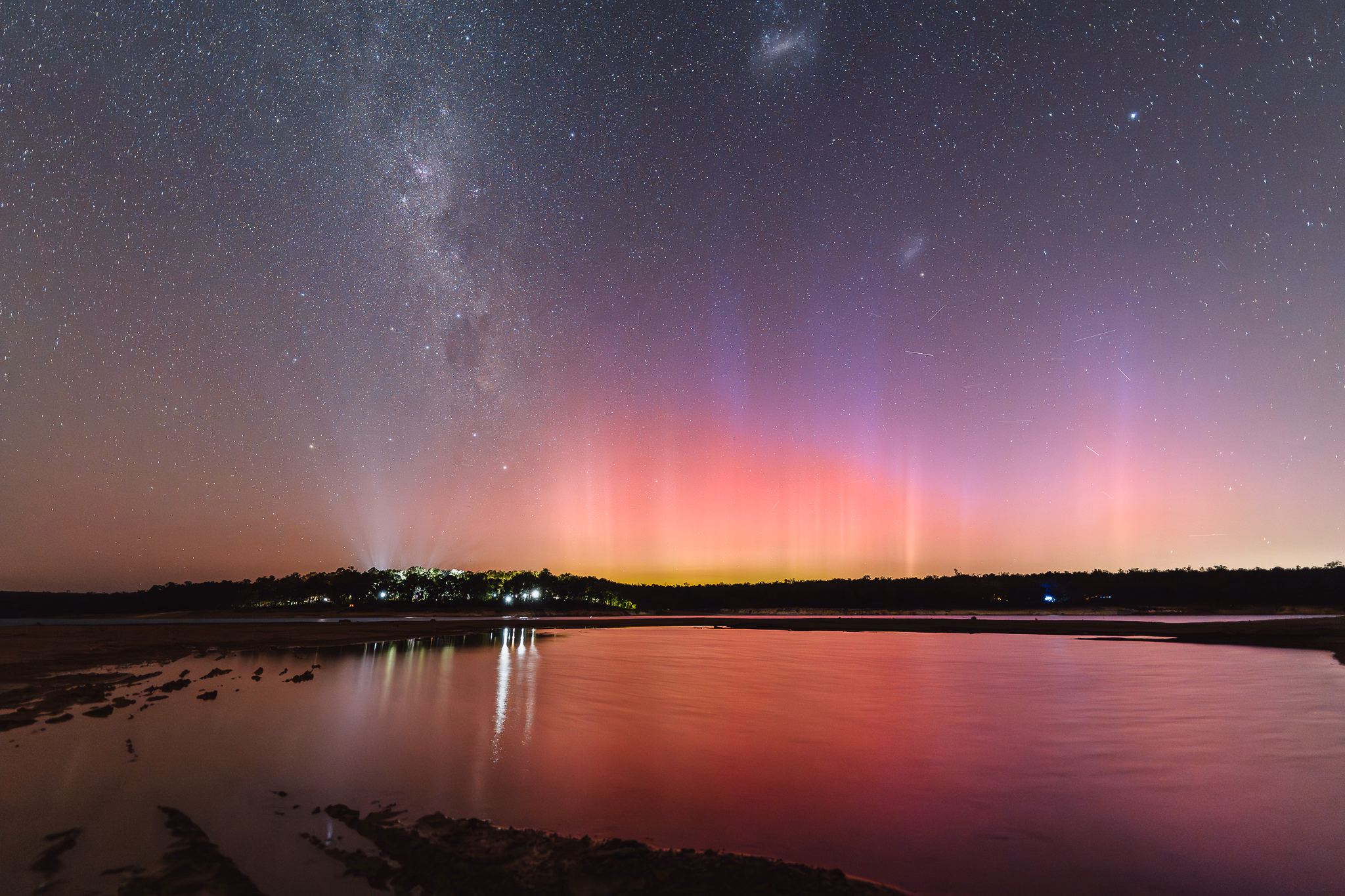 Chasing the Southern Lights