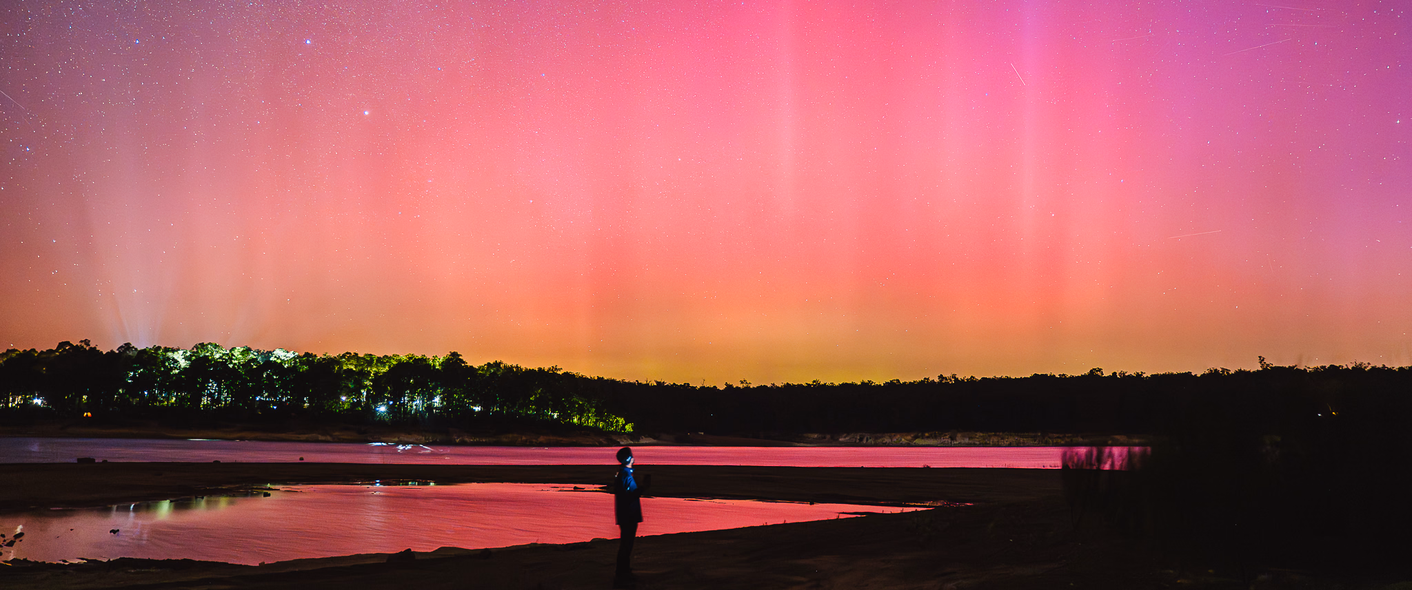 Chasing the Southern Lights